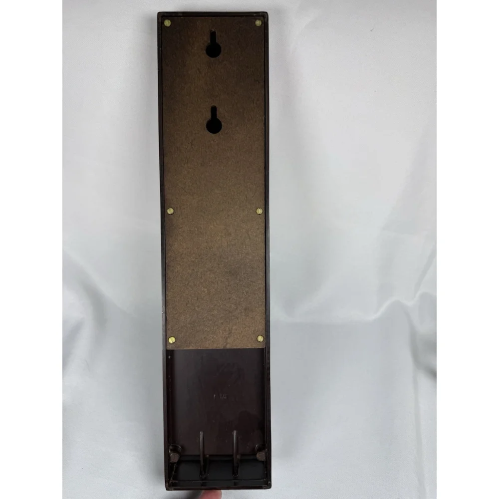 VTG Cutco Brown 3-slot Knife Carving Wall Rack Drawer Tray Retro - Picture 5 of 5
